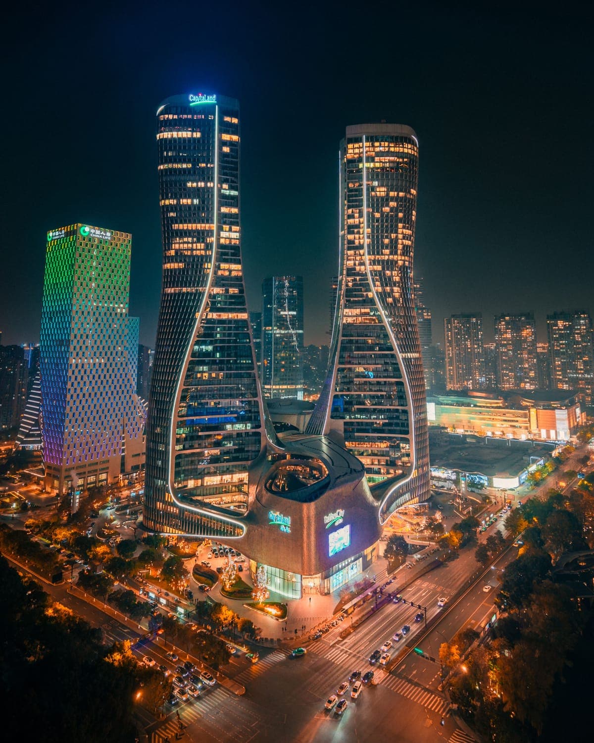 Smart city street